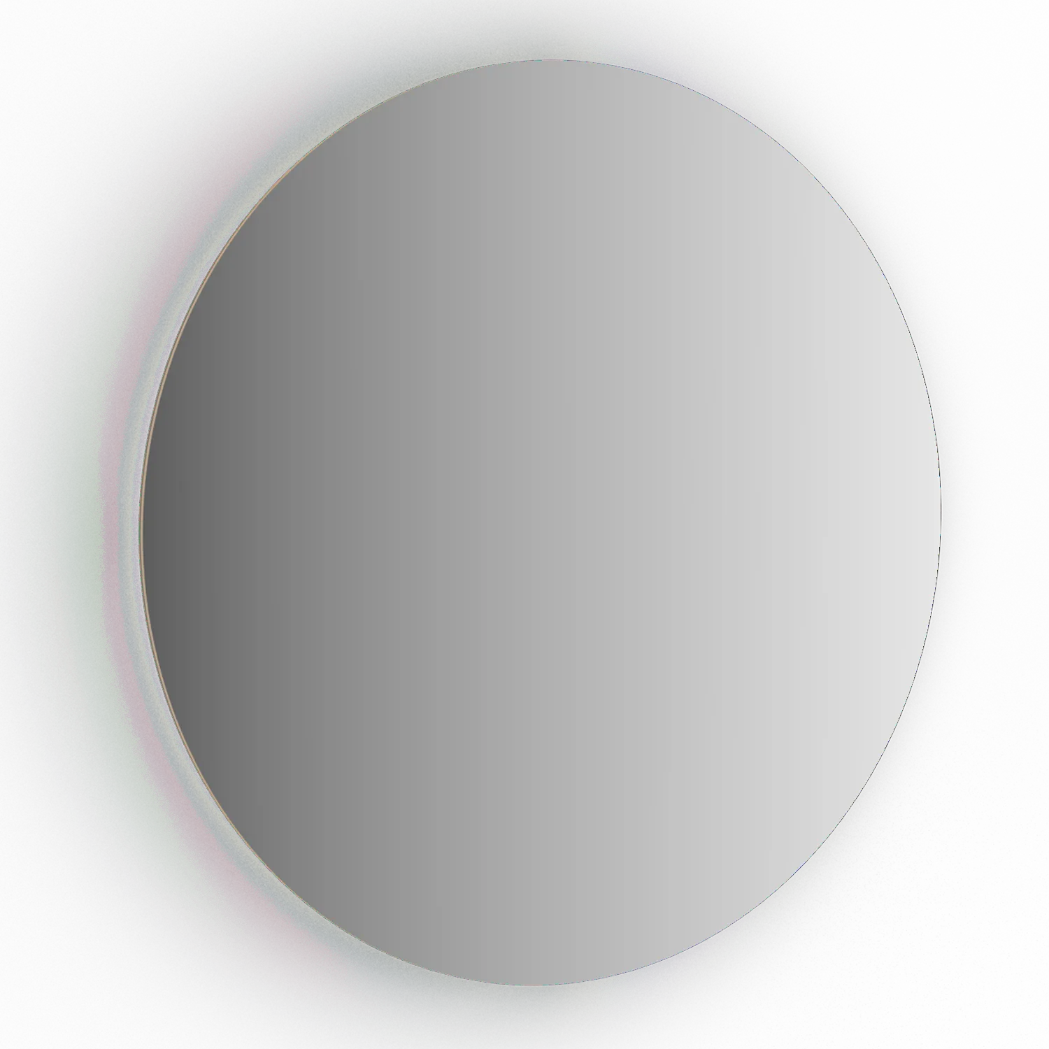 Prime LED-Flachspiegel rund 99,5 x 3,5 x 99,5 cm (BxTxH)