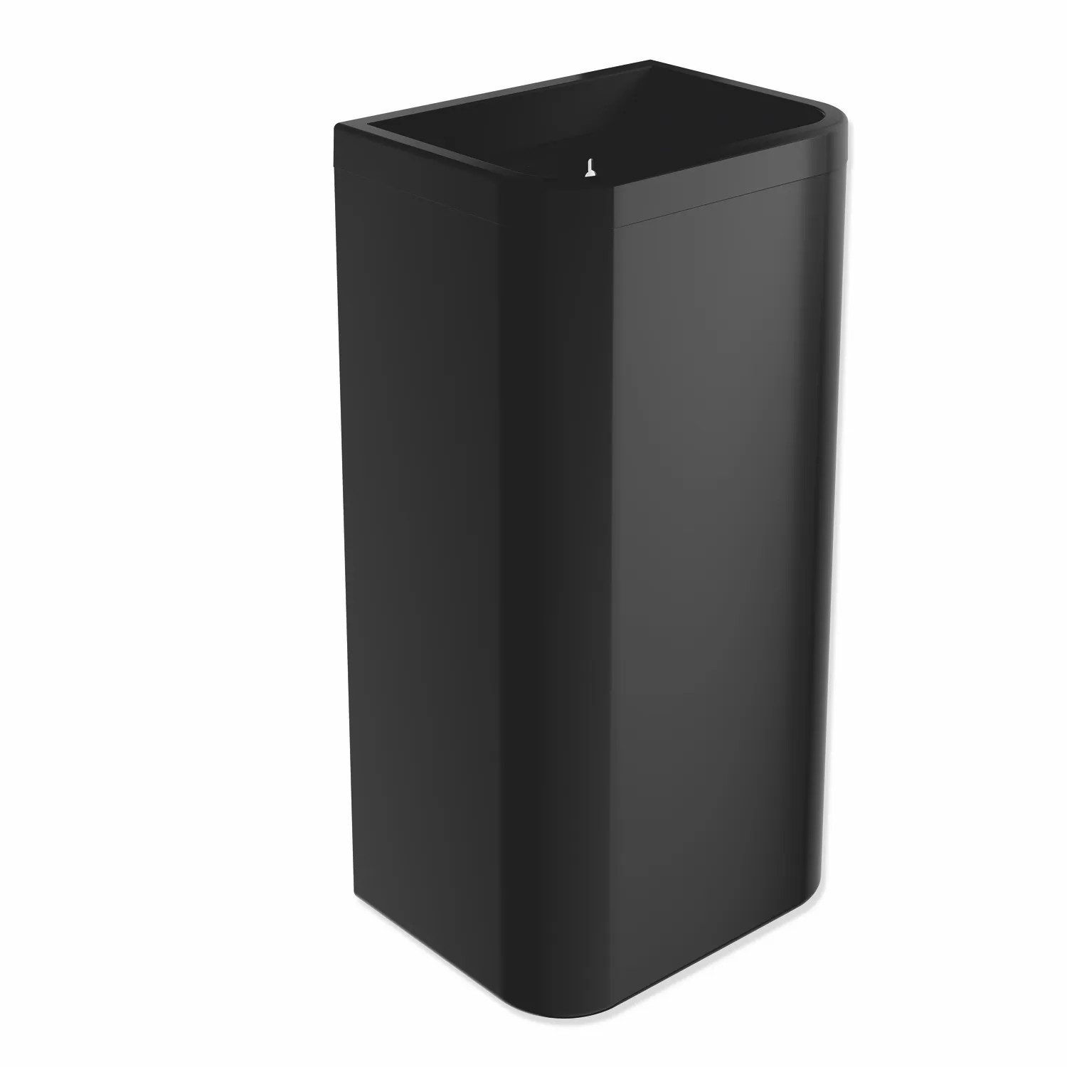 Papierabfallbehälter, Polyamid in Farbe 90, Fassungsvermögen ca. 60 l, Breite 341 mm, Höhe 661 mm, Tiefe 261 mm, in Farbe 90 (Tiefschwarz) Papierabfallbehälter, Polyamid in Farbe 90, Fassungsvermögen ca. 60 l, Breite 341 mm, Höhe 661 mm, Tiefe 261 mm, in Farbe 90 (Tiefschwarz)