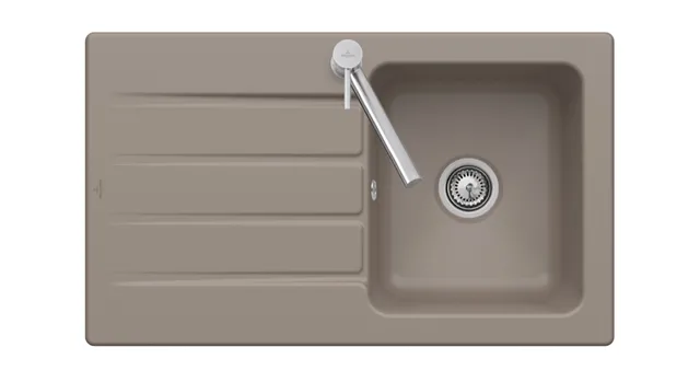 Villeroy & Boch Einbau-Küchenspülbecken „Architectura“ 50 860 × 510 × 220 mm in Timber Villeroy & Boch Einbau-Küchenspülbecken „Architectura“ 50 860 × 510 × 220 mm in Timber