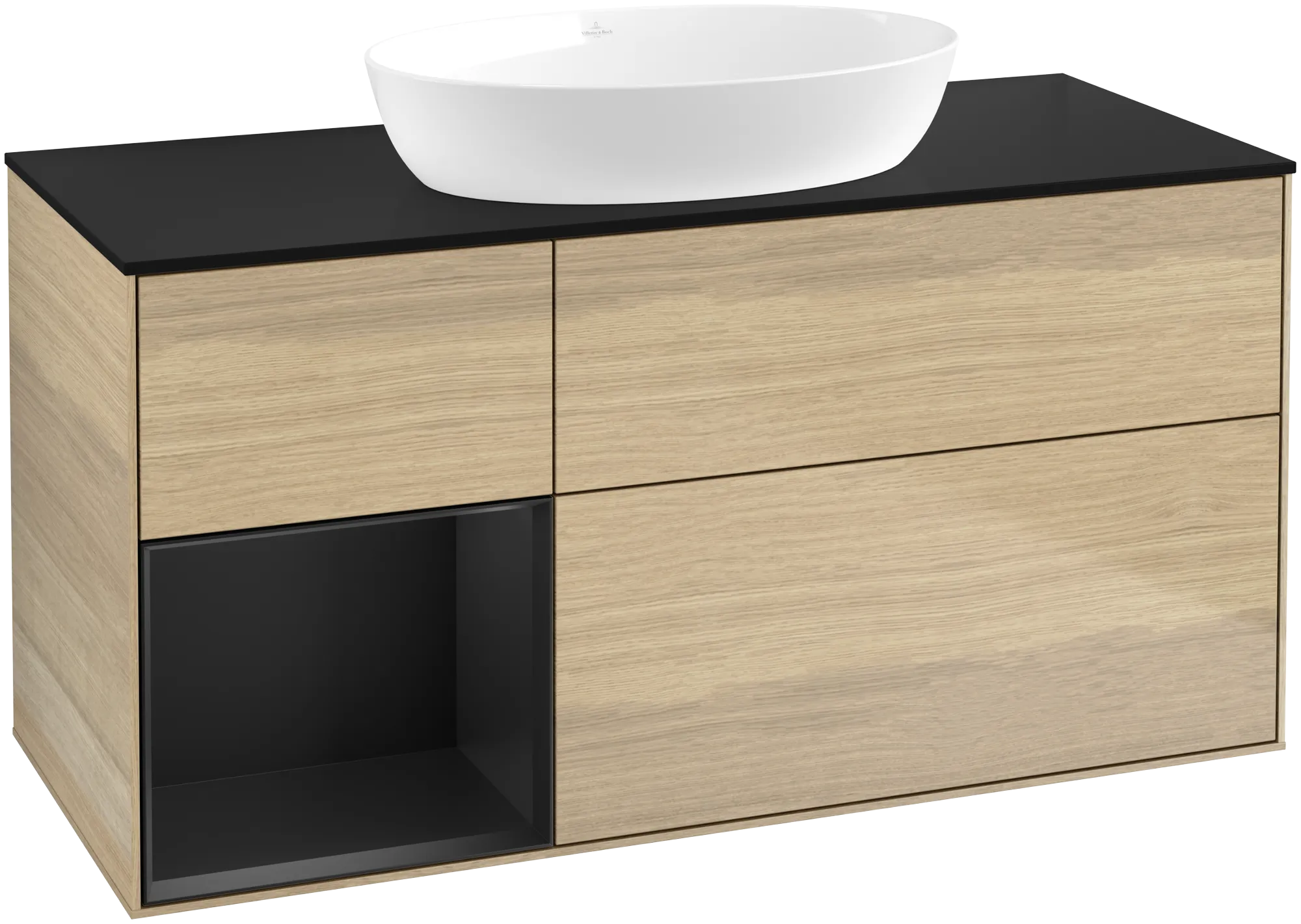 Villeroy & Boch Finion Waschbeckenunterschrank GA6 1200x603x501mm mit Beleuchtung