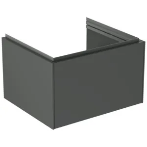 Ideal Standard Conca Möbelwaschtischunterschrank Anthrazit matt 1 Auszug Push-Open Softclose 600x505x370 mm Ideal Standard Conca Möbelwaschtischunterschrank Anthrazit matt 1 Auszug Push-Open Softclose 600x505x370 mm