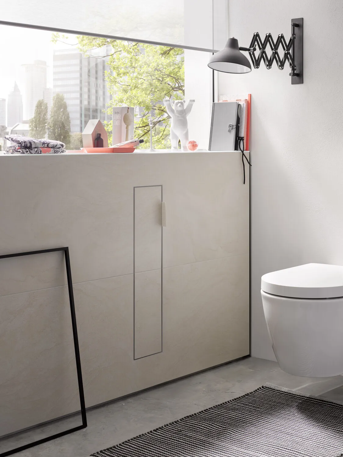 WC-Modul asis plus, Unterputz Papierentnahme oben, 658 mm, Tür rechts WC-Modul asis plus, Unterputz Papierentnahme oben, 658 mm, Tür rechts