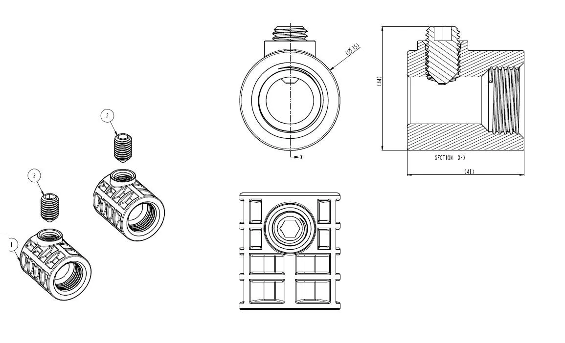 VitrA WC-Befestigungsset V-Fit 1.0