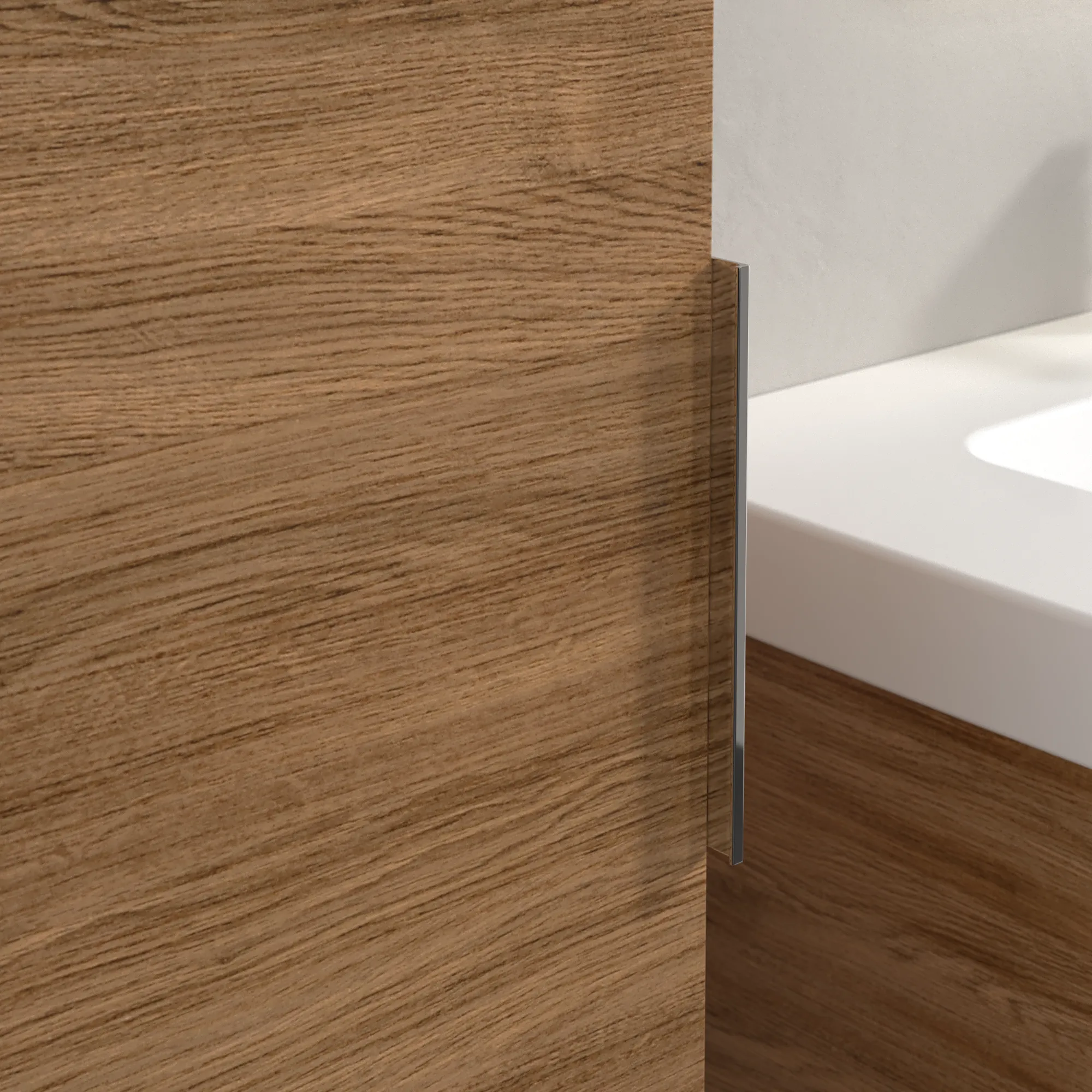 Villeroy & Boch Architectura Hochschrank B89600, 350x1400x364mm, 1 Tür, links Anschlag, Kansas Oak Villeroy & Boch Architectura Hochschrank B89600, 350x1400x364mm, 1 Tür, links Anschlag, Kansas Oak