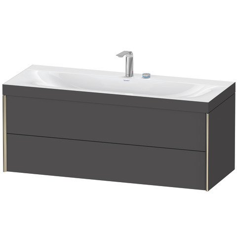 Duravit Set wandhängend „XViu“ 120 × 48 × 50,3 cm