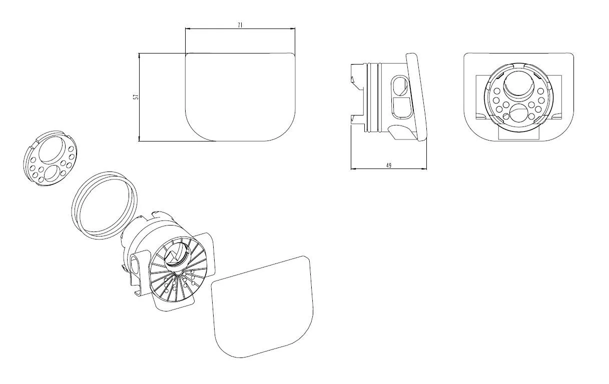 VitrA Spülverteiler Flush 2.0 Keramik Nerz Matt VitrA Spülverteiler Flush 2.0 Keramik Nerz Matt
