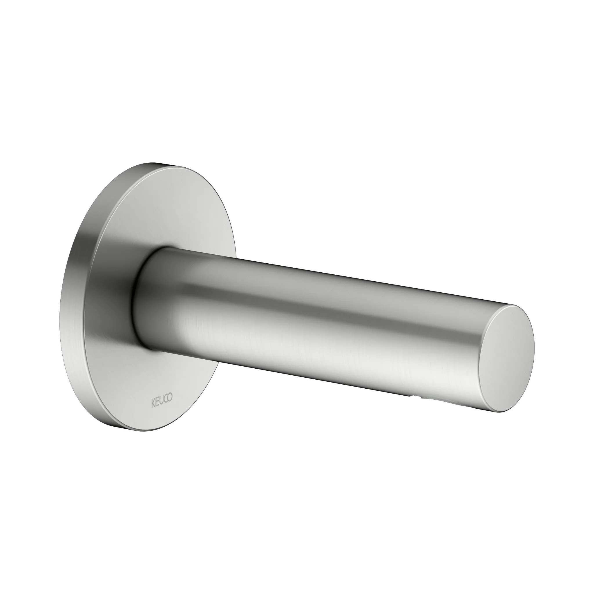 KEUCO IXMO Wanneneinlauf rund Ausladung 130 mm Edelstahl-finish KEUCO IXMO Wanneneinlauf rund Ausladung 130 mm Edelstahl-finish