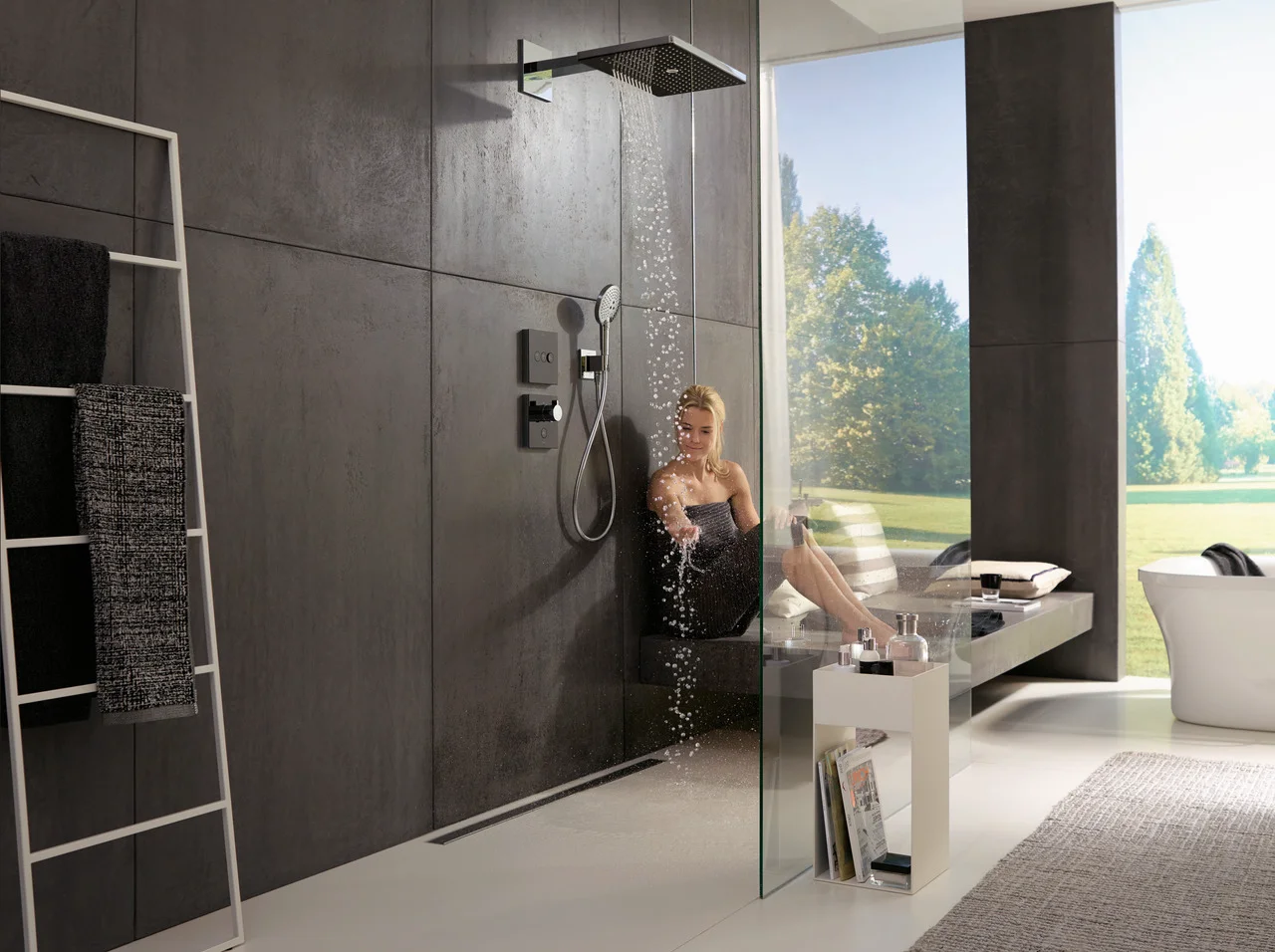 Hansgrohe Raindance Select S Brausenset 120 mit 160 cm Brauseschlauch in Chrom