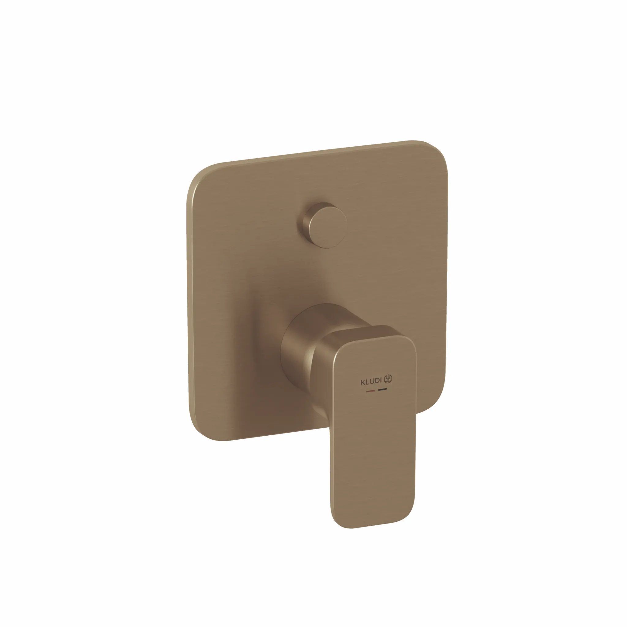Kludi RENON Unterputz-Wannenfüll- und Brause-Einhandmischer, Brushed Bronze, PUSH&SWITCH Druckumsteller, 28 l/min Wanne / 24 l/min Brause Kludi RENON Unterputz-Wannenfüll- und Brause-Einhandmischer, Brushed Bronze, PUSH&SWITCH Druckumsteller, 28 l/min Wanne / 24 l/min Brause