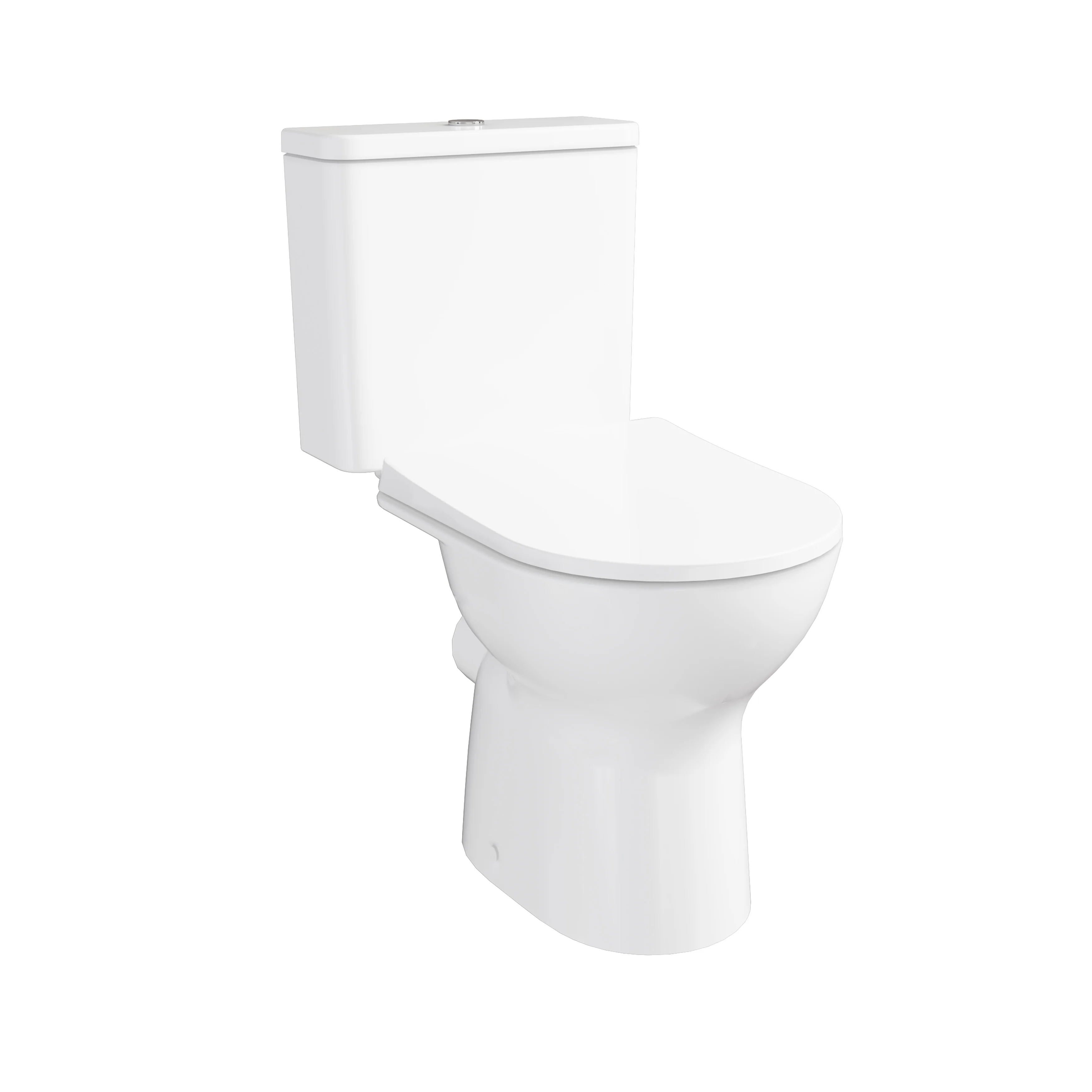 New S20 Round Tiefspüler-Stand-WC-Paket mit WC-Sitz Super Slim spülrandlos Smooth Flush open back Abgang waagerecht 36 x 62 cm Weiß Hochglanz New S20 Round Tiefspüler-Stand-WC-Paket mit WC-Sitz Super Slim spülrandlos Smooth Flush open back Abgang waagerecht 36 x 62 cm Weiß Hochglanz