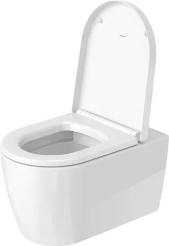 Duravit Wand-Tiefspül-WC inkl. WC-Sitz „ME by Starck“ 37,35 × 57 × 39,5 cm, Befestigung sichtbar Duravit Wand-Tiefspül-WC inkl. WC-Sitz „ME by Starck“ 37,35 × 57 × 39,5 cm, Befestigung sichtbar
