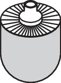 WC-Bürstenkopf, 5 Stück, f.Systeme 100, 800, 800 K, 805, 815 WC-Bürstenkopf, 5 Stück, f.Systeme 100, 800, 800 K, 805, 815