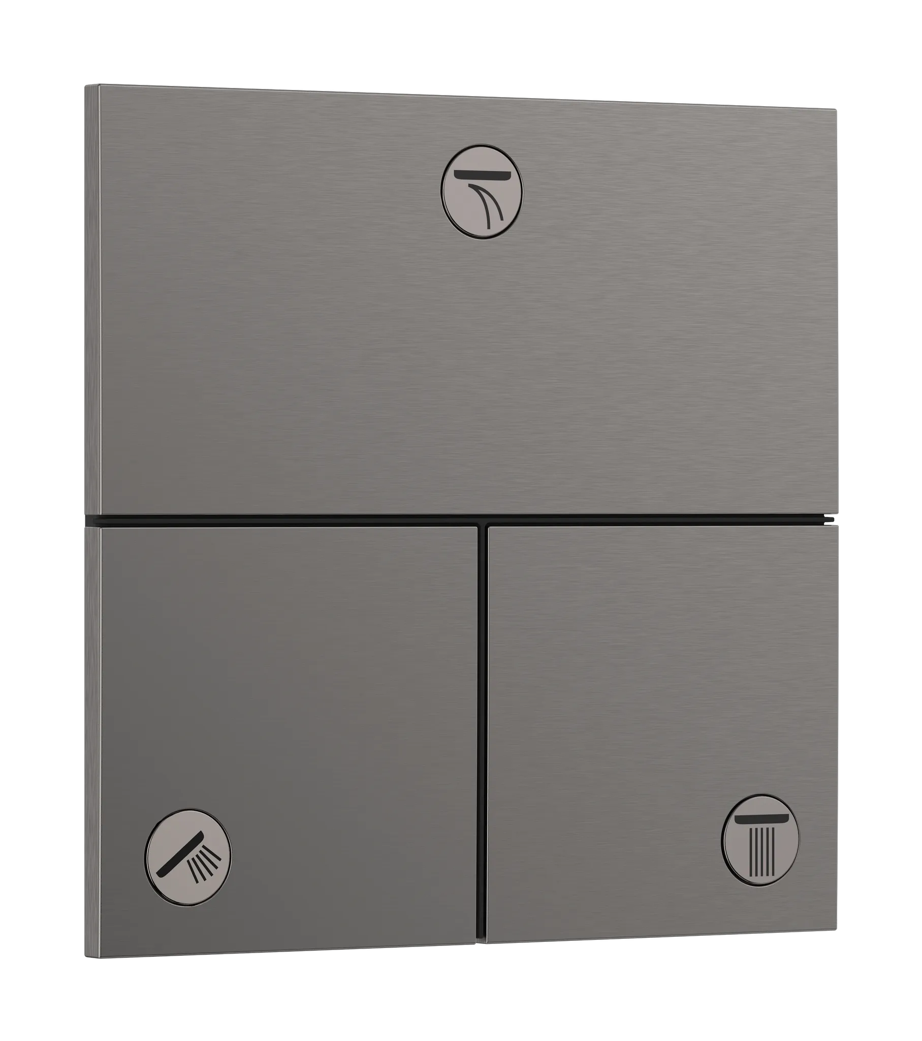 Hansgrohe ShowerSelect Comfort E Ventil Unterputz für 3 Verbraucher Brushed Black Chrome Hansgrohe ShowerSelect Comfort E Ventil Unterputz für 3 Verbraucher Brushed Black Chrome