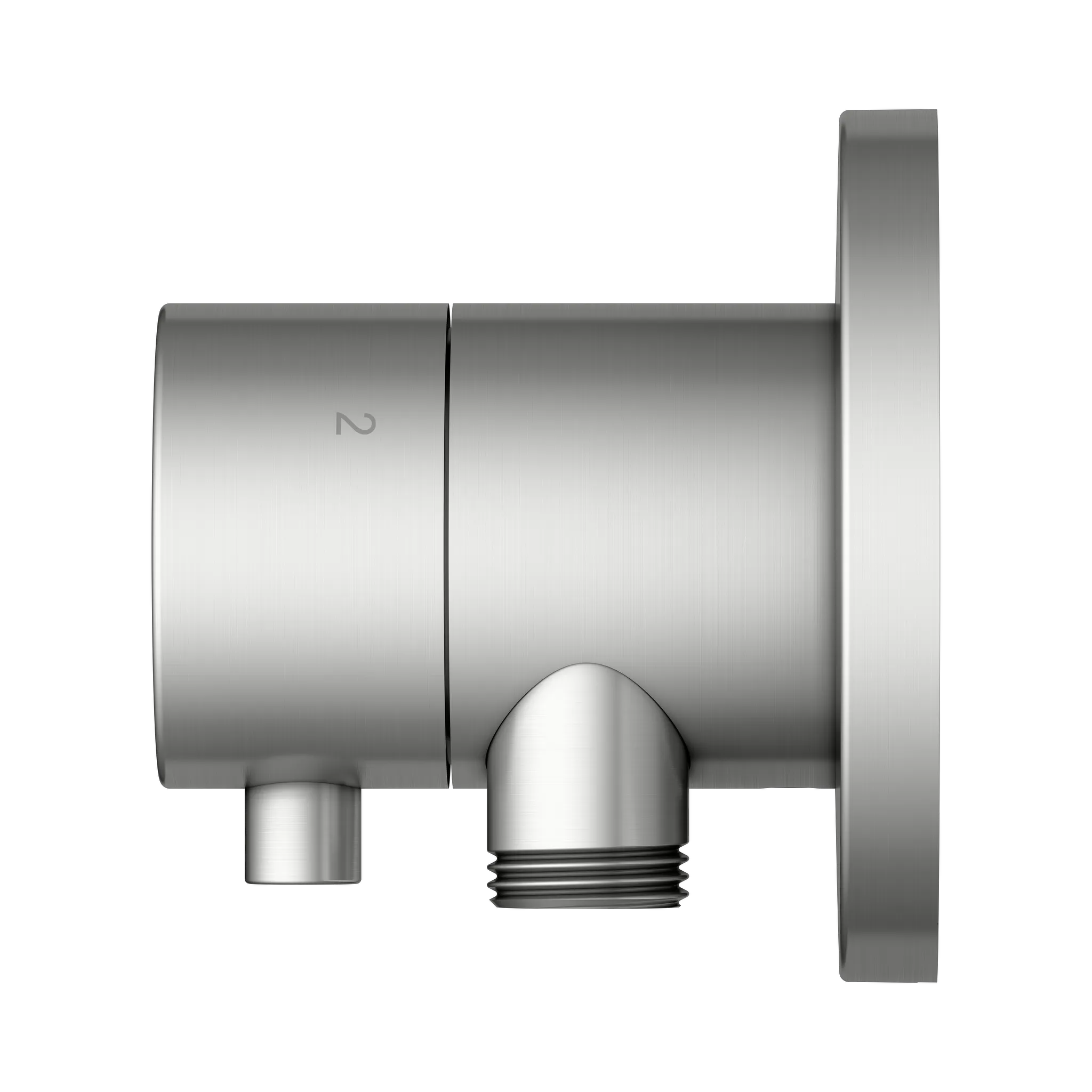 KEUCO IXMO Ab- und Umstellventil Unterputz für 3 Verbraucher mit Schlauchanschluss IXMO Comfort, rund Edelstahl-finish KEUCO IXMO Ab- und Umstellventil Unterputz für 3 Verbraucher mit Schlauchanschluss IXMO Comfort, rund Edelstahl-finish