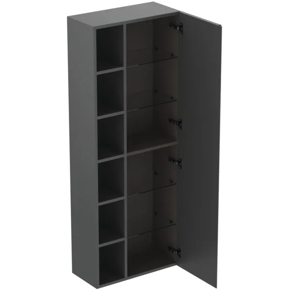 Ideal Standard Hochschrank Finesse 600x300x1600mm Anthrazit matt