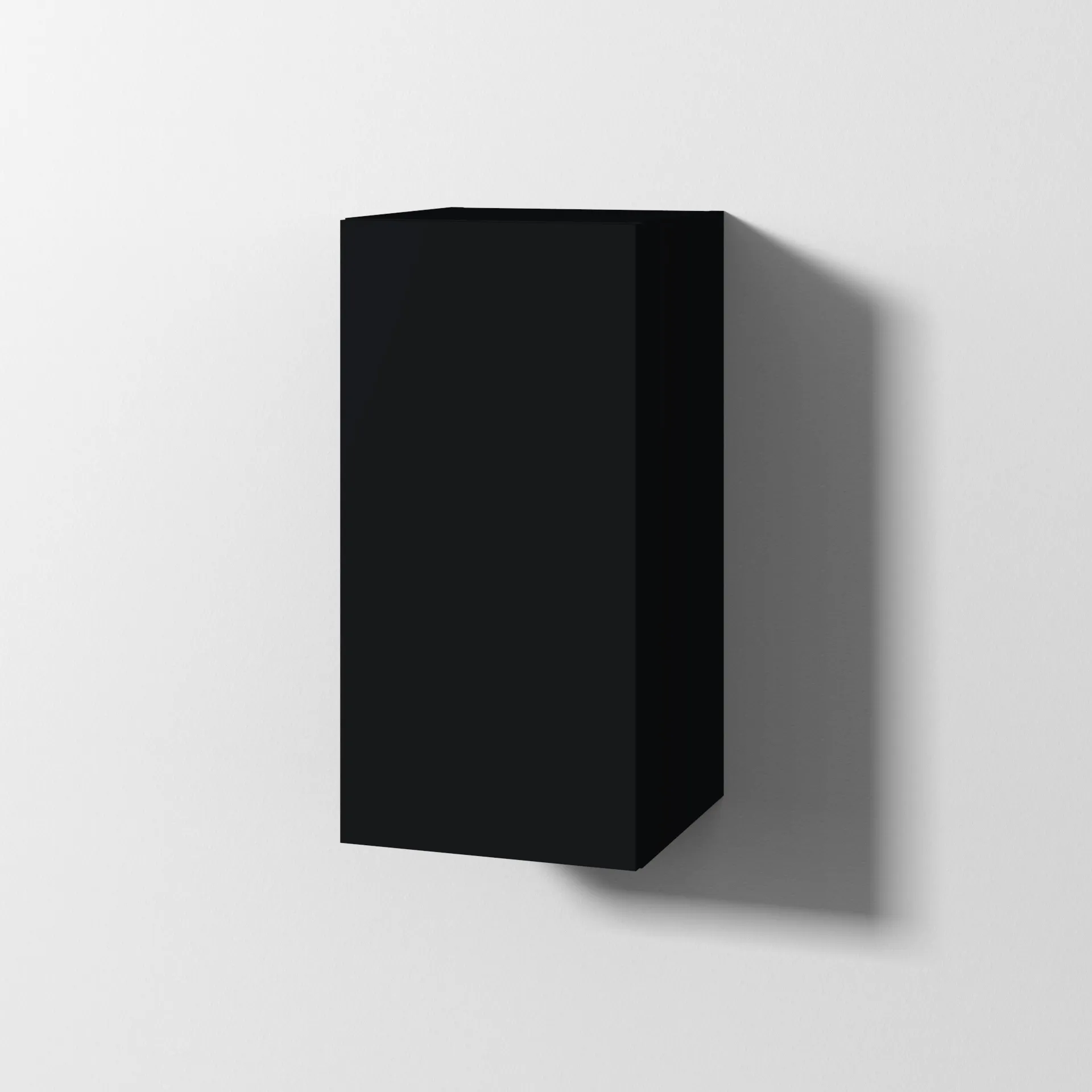 Sanipa Regalmodul „Cubes“ 350 × 700 × 346 mm in Schwarz-Matt,