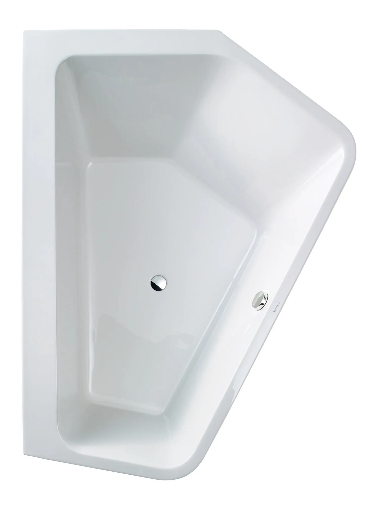 Duravit Badewanne „Paiova 5“ fünfeck 1770 × 1300 mm, rechts in Weiß Duravit Badewanne „Paiova 5“ fünfeck 1770 × 1300 mm, rechts in Weiß