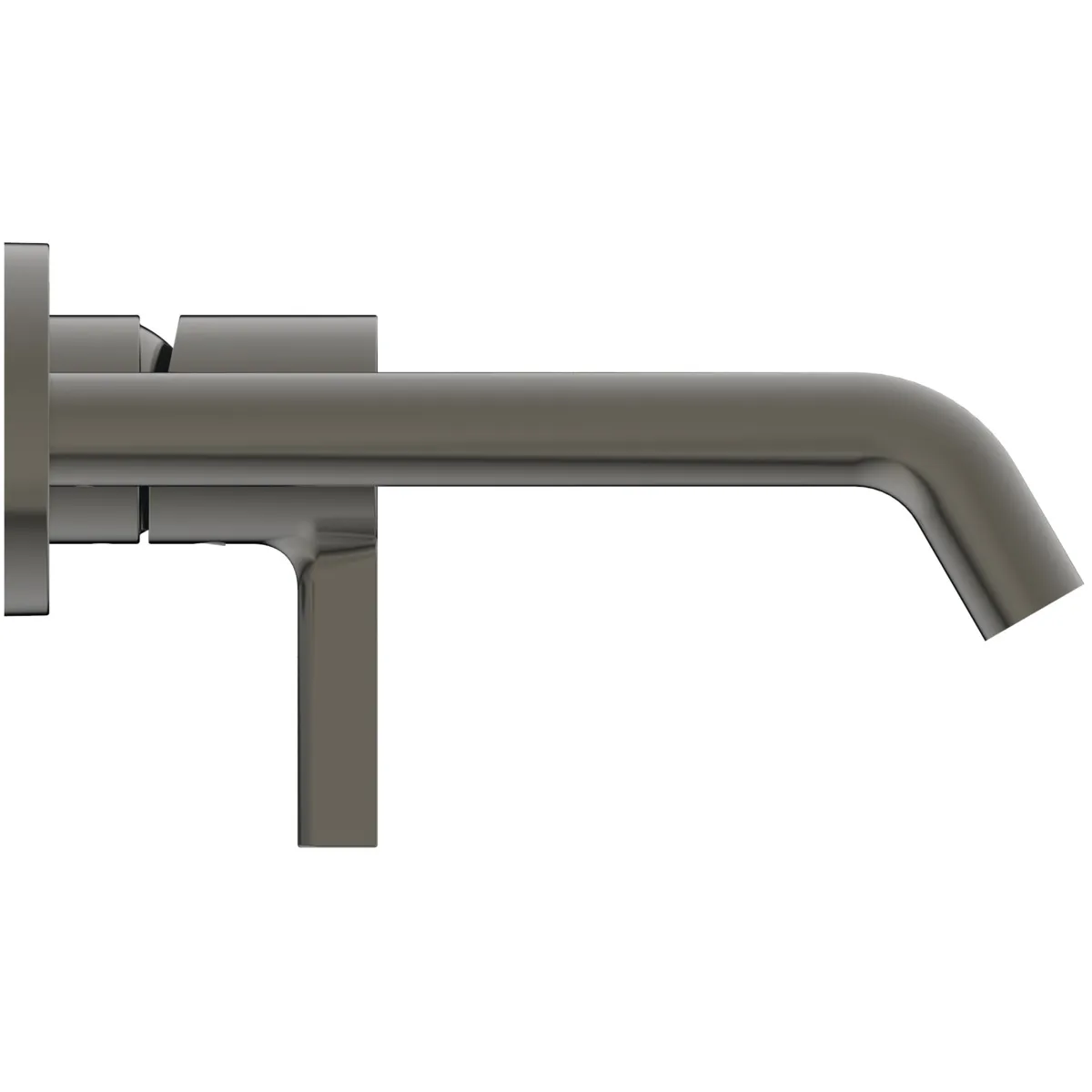 Ideal Standard Joy Armaturen Wand-Waschtischarmatur JOY, BS2, runde Rosette, Ausladung 180mm, Magnetic Grey Ideal Standard Joy Armaturen Wand-Waschtischarmatur JOY, BS2, runde Rosette, Ausladung 180mm, Magnetic Grey