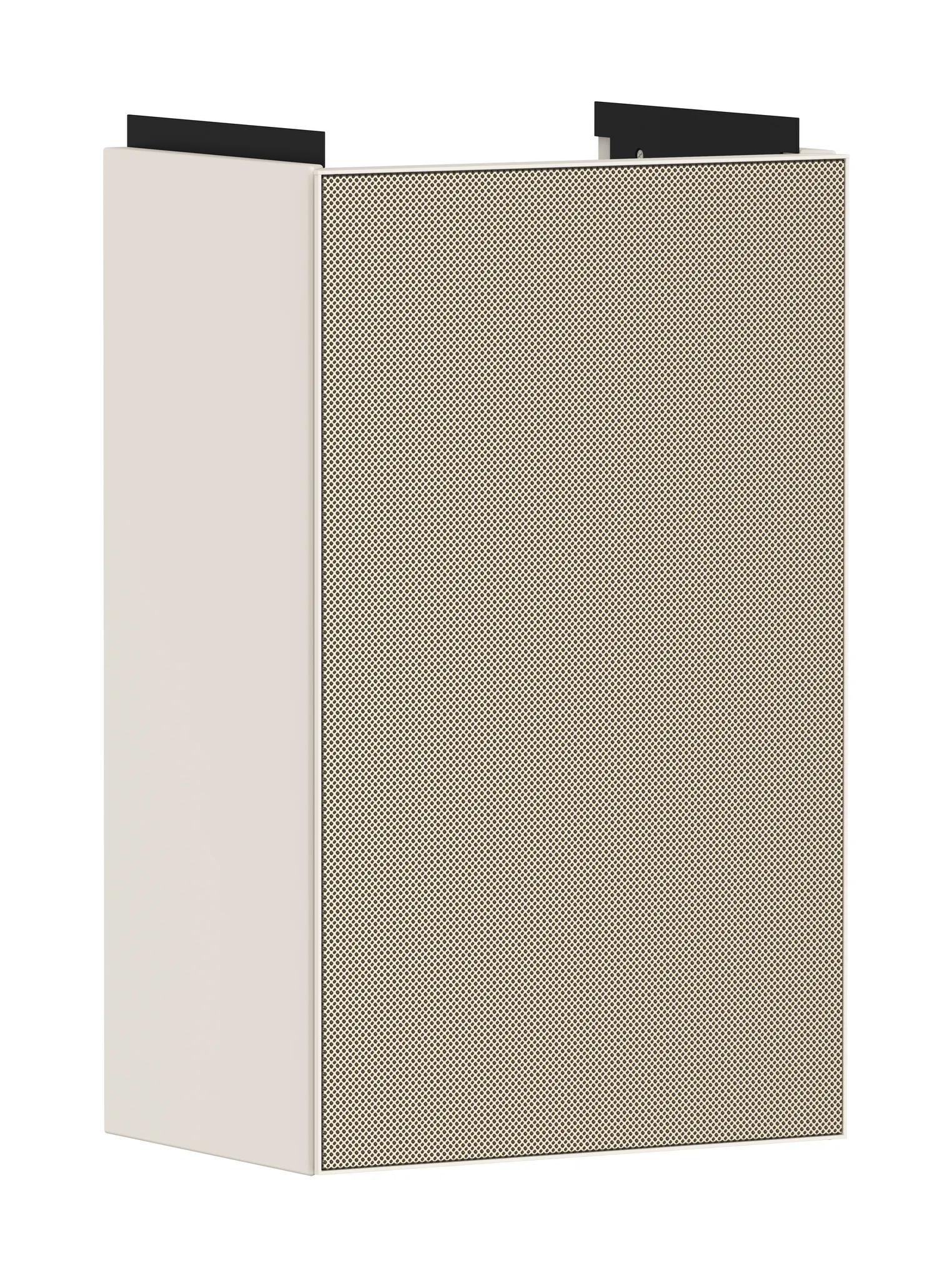 Xevolos E Waschtischunterschrank Sandbeige Matt 340/245 für Handwaschbecken, Türanschlag links Bronze Struktur
