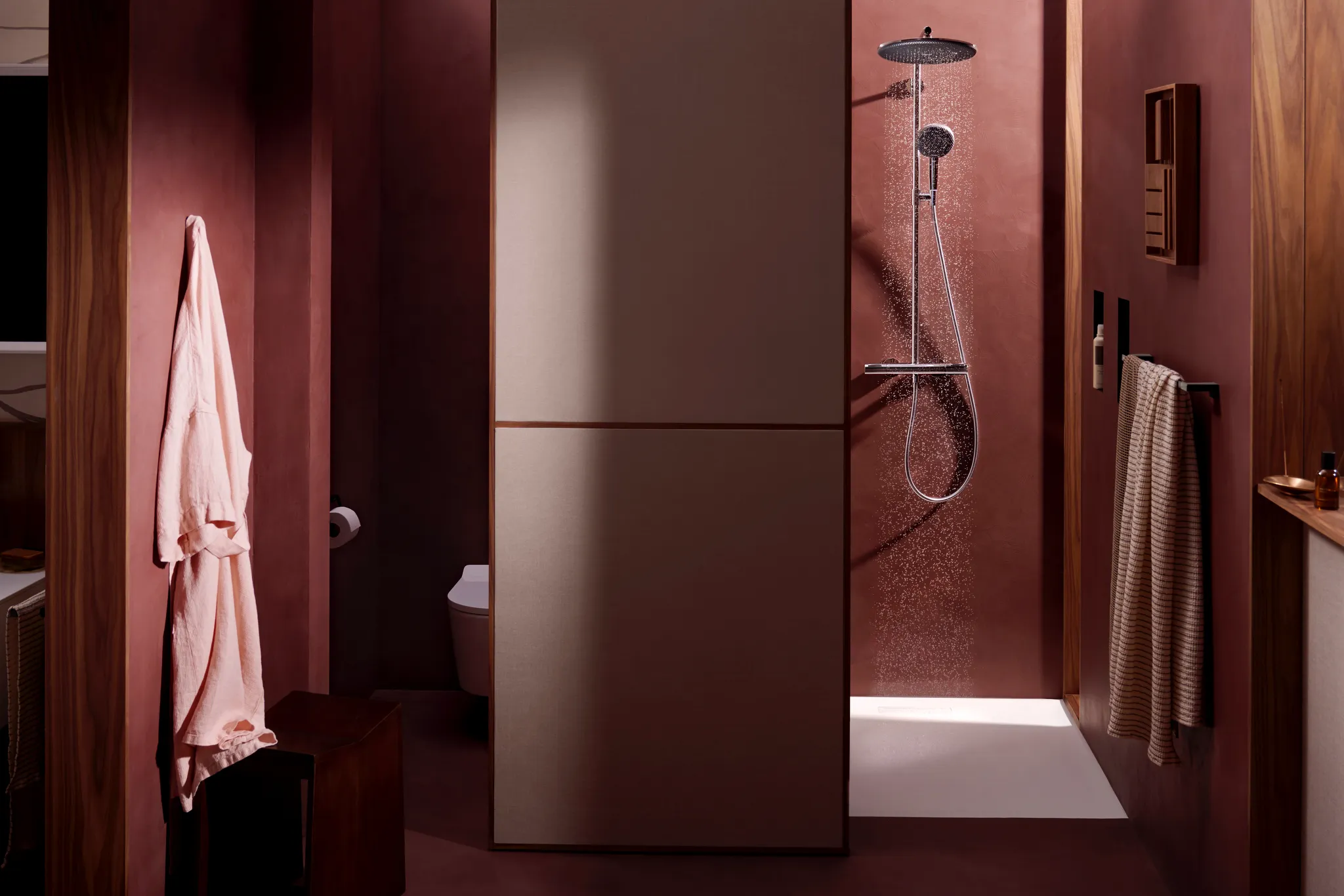 Hansgrohe AddStoris Q Badetuchhalter, Chrom Hansgrohe AddStoris Q Badetuchhalter, Chrom