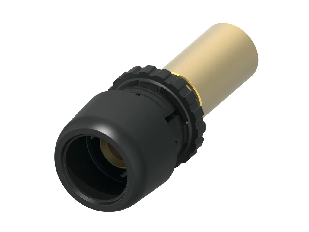 TECElogo-Ax Pressübergang Dimension 20 × 22, Siliziumbronze TECElogo-Ax Pressübergang Dimension 20 × 22, Siliziumbronze