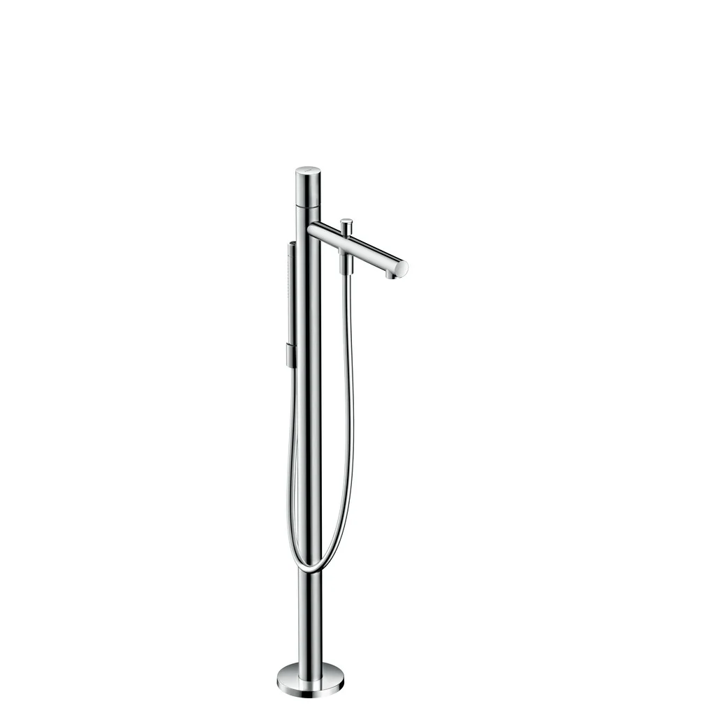 Hansgrohe AXOR Uno Wannenmischer bodenstehend, Chrom, Ausladung 244 mm