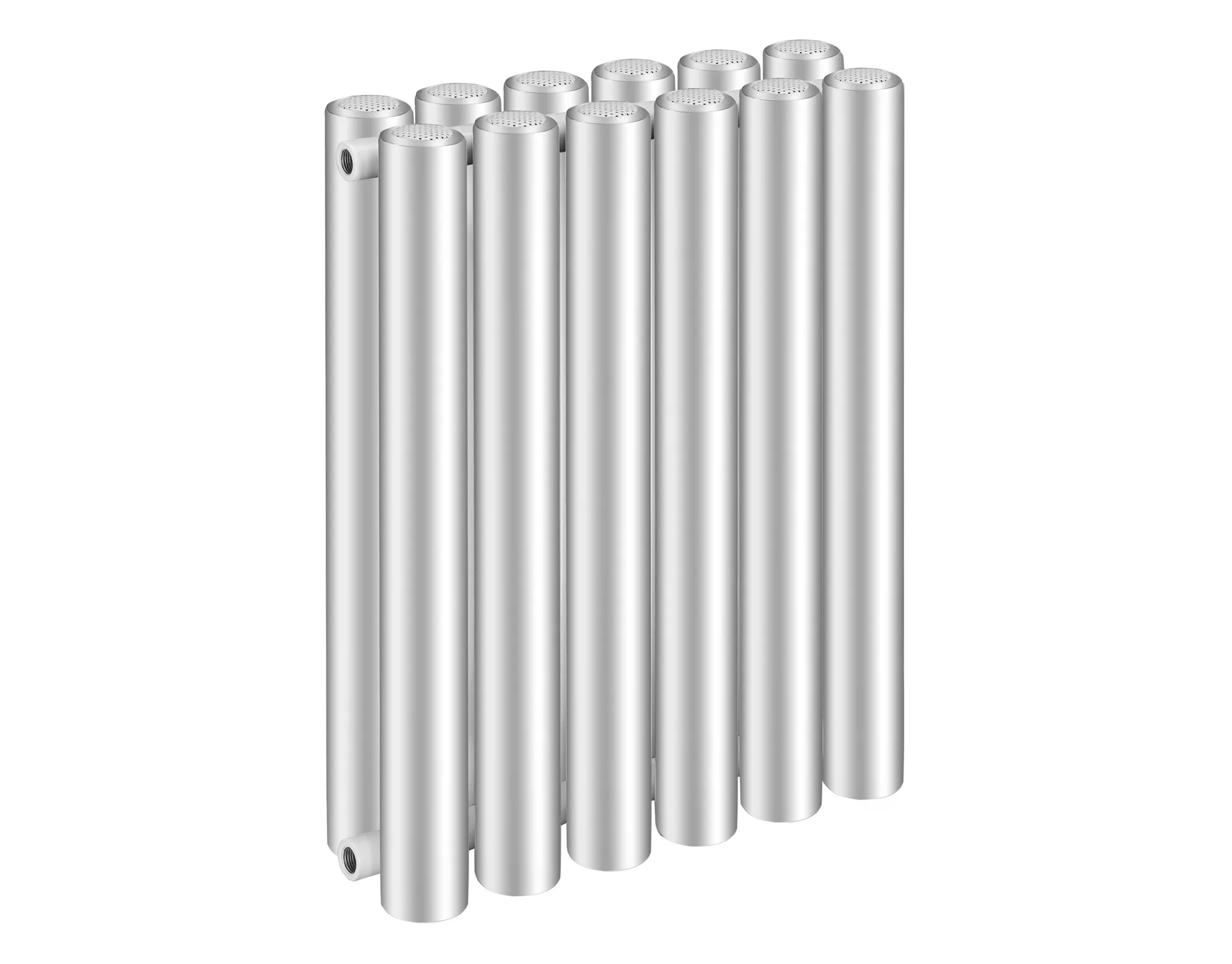 Beispielbild eines Heizkörpers mit 2 x 6 Säulen ASW Hygieneheizkörper zweireihig „Climaster“ C2E 21 × 60 cm