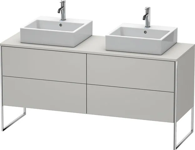Duravit Waschtischunterschrank bodenstehend „XSquare“ 160 × 77,8 × 54,8 cm Duravit Waschtischunterschrank bodenstehend „XSquare“ 160 × 77,8 × 54,8 cm