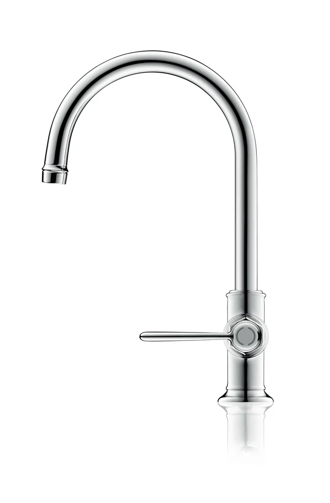Hansgrohe AXOR Montreux Einhebel-Waschtischmischer Chrom, Ausladung 175 mm, Auslaufhöhe 209 mm, Hebelgriff, Laminarstrahl, max. Durchfluss 5 l/min Hansgrohe AXOR Montreux Einhebel-Waschtischmischer Chrom, Ausladung 175 mm, Auslaufhöhe 209 mm, Hebelgriff, Laminarstrahl, max. Durchfluss 5 l/min