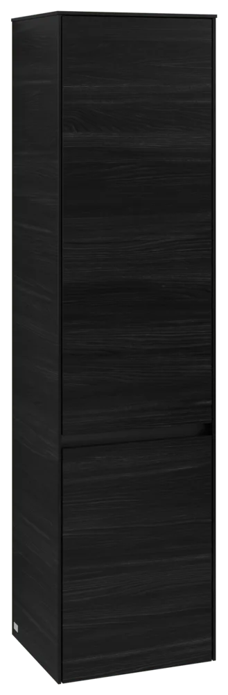 Villeroy & Boch Hochschrank Collaro C03300, 404x1538x349 mm, Black Oak, 2 Türen, SoftClosing, Wandmontage