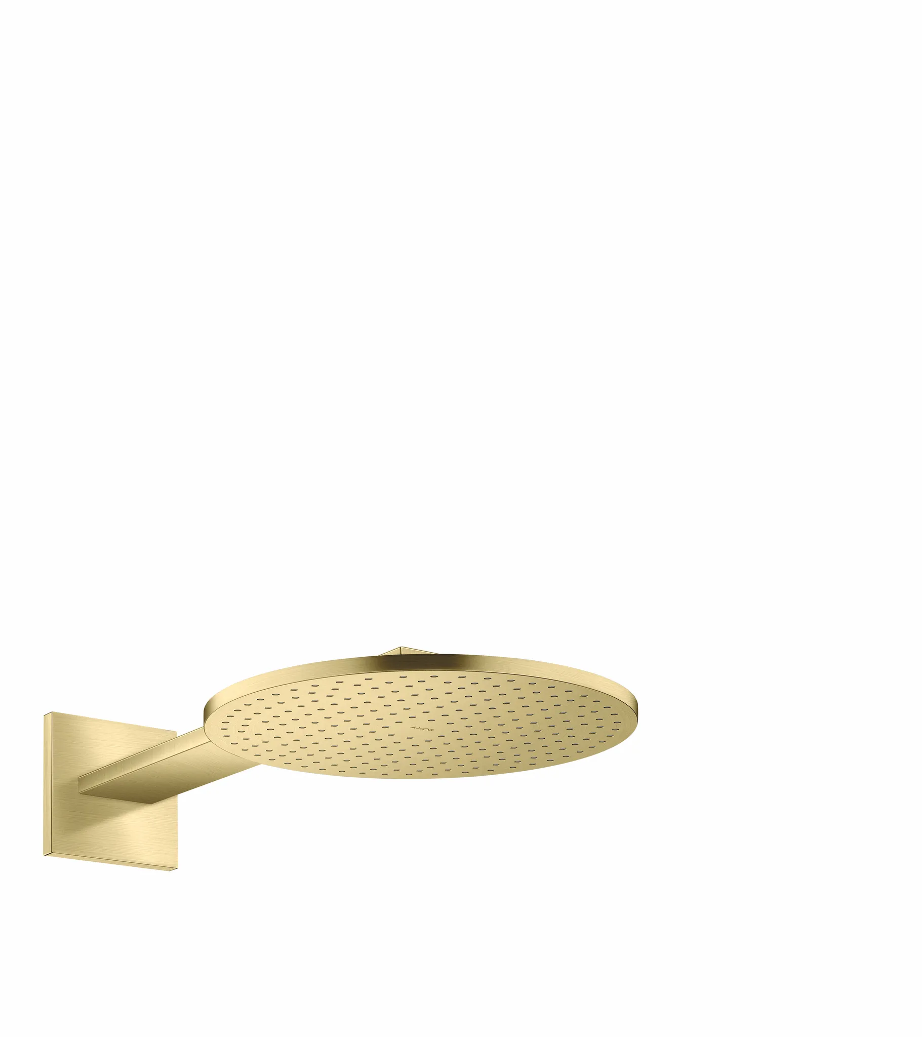 Hansgrohe AXOR ShowerSolutions Kopfbrause 300 2jet mit Brausearm, Brushed Brass Hansgrohe AXOR ShowerSolutions Kopfbrause 300 2jet mit Brausearm, Brushed Brass