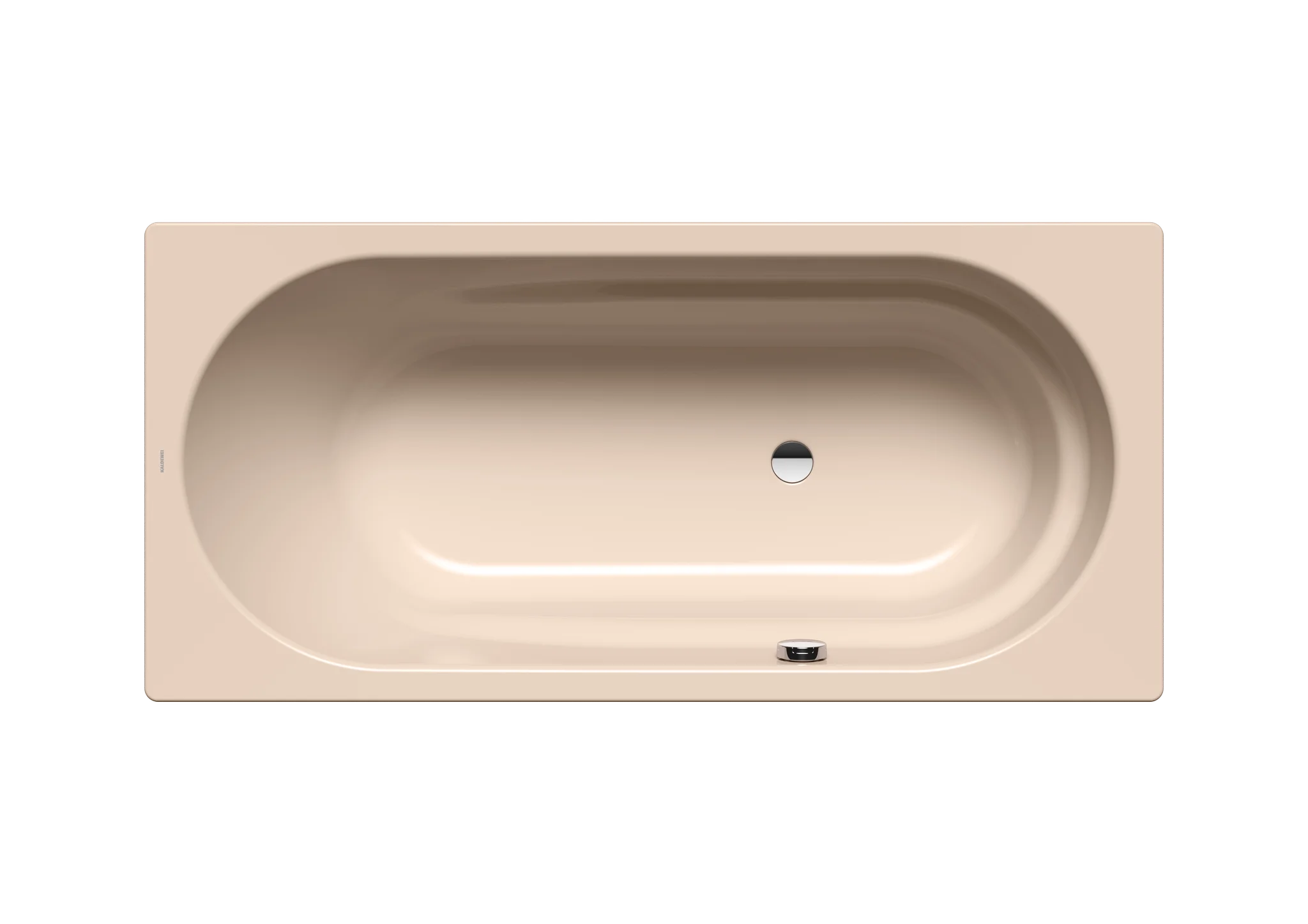 Kaldewei VAIO Badewanne, rechteckig, 1700x800 mm, bahamabeige, Perl-Effekt, mit integrierten Armlehnen und seitlichem Ab- und Überlauf