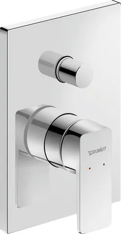 Duravit Zweihand-Unterputz-Armatur „Manhattan“ in Chrom Duravit Zweihand-Unterputz-Armatur „Manhattan“ in Chrom