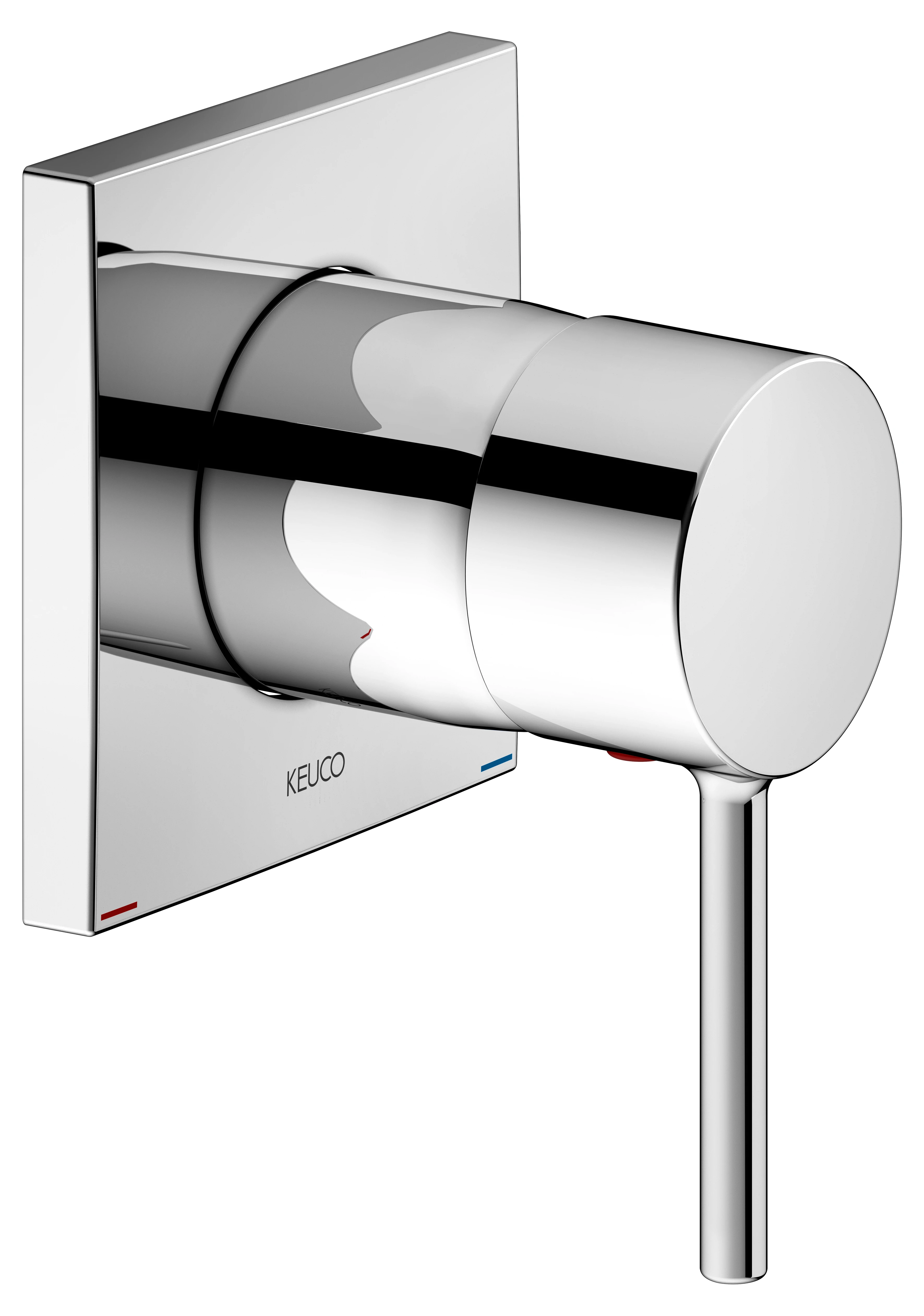 KEUCO IXMO Einhebelmischer Unterputz IXMO Soft mit eckiger Rosette/IXMO Soft verchromt KEUCO IXMO Einhebelmischer Unterputz IXMO Soft mit eckiger Rosette/IXMO Soft verchromt