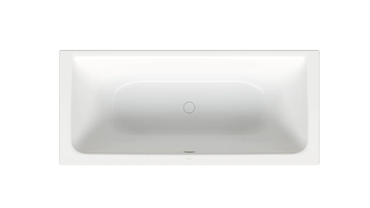 Bette BetteFree Badewanne Rechteck, weiß, 1700 x 750 mm, 450 mm tief, 30 mm Randhöhe, 2-Sitzer, glasierter Titan-Stahl