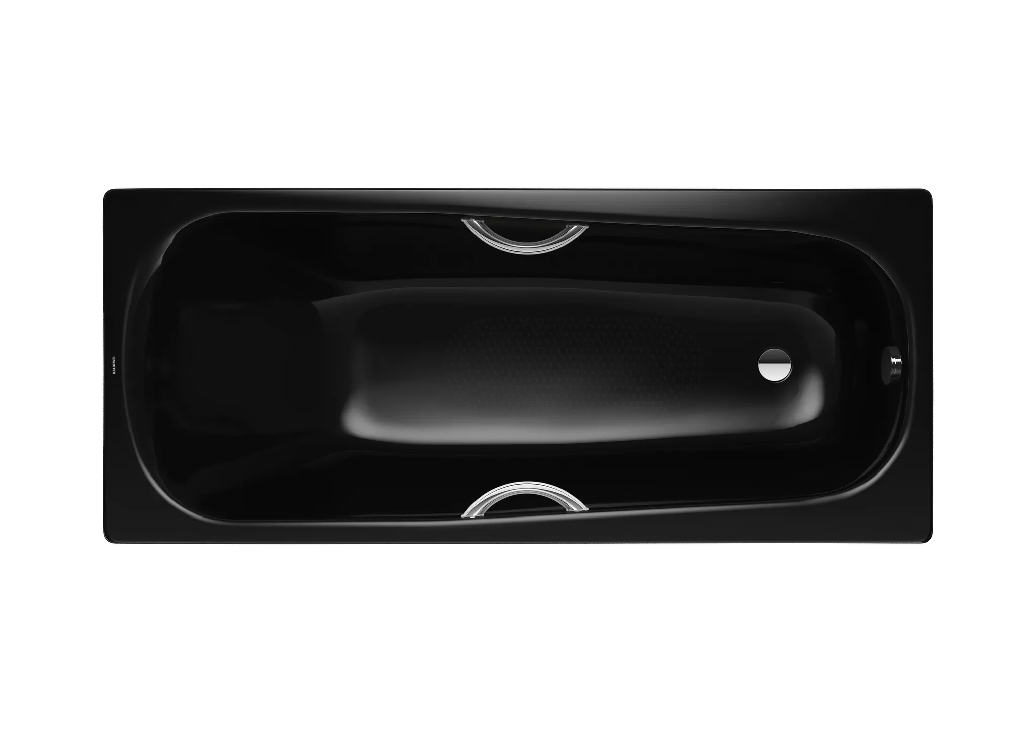 Kaldewei Badewanne „Saniform Plus“ Star rechteck 160 × 70 cm, mit Grifflochbohrungen in schwarz Kaldewei Badewanne „Saniform Plus“ Star rechteck 160 × 70 cm, mit Grifflochbohrungen in schwarz