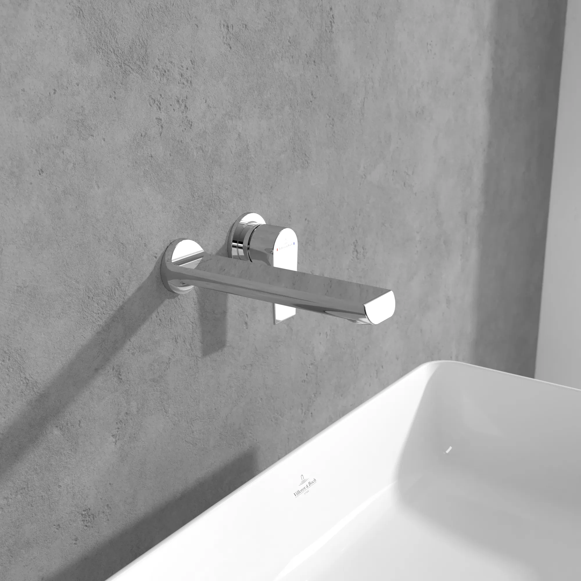 Einhand-Unterputz-Armatur „Liberty“ 21,1 cm Ausladung 195 mm in Chrom Einhand-Unterputz-Armatur „Liberty“ 21,1 cm Ausladung 195 mm in Chrom