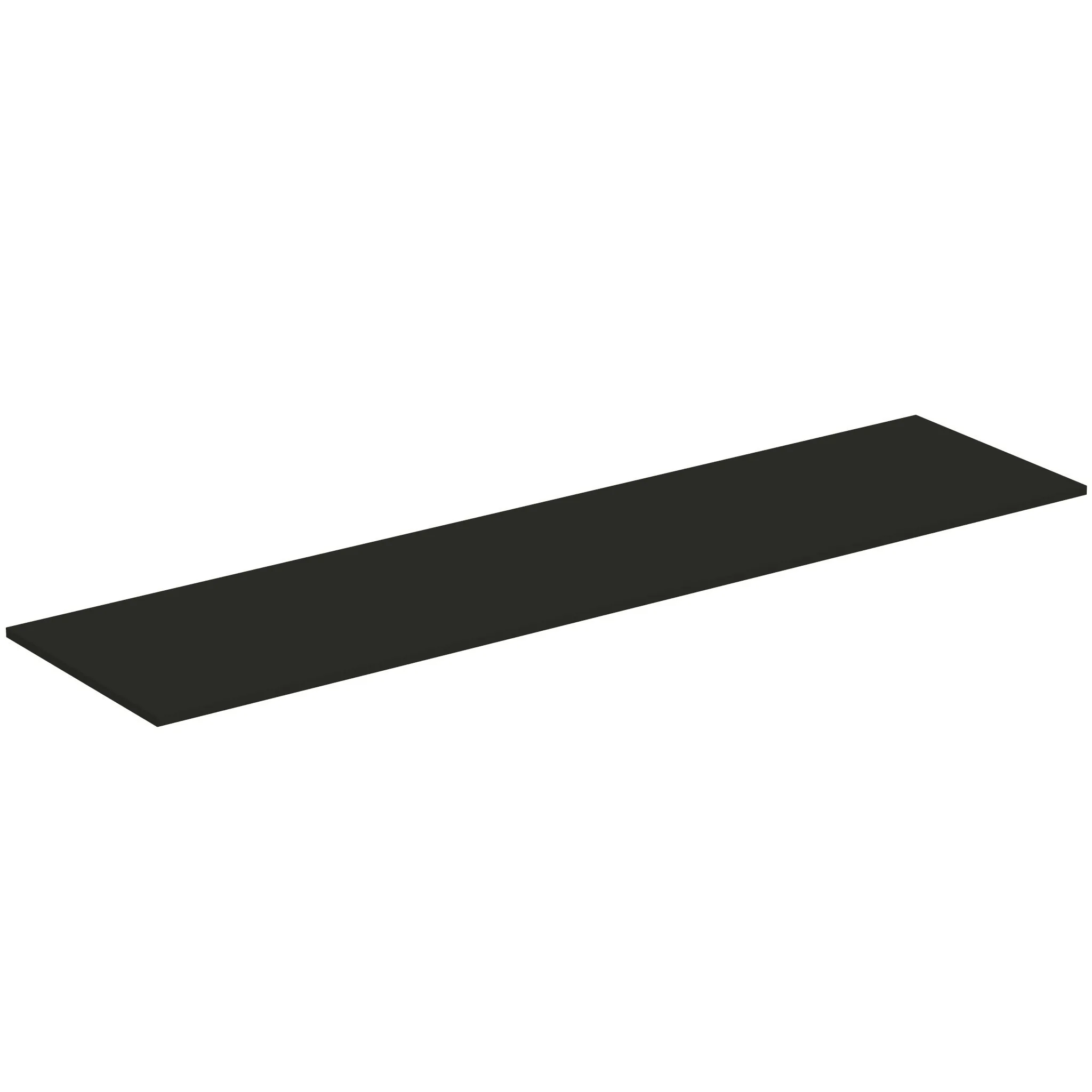 Waschtischplatte i.life B ohne Ausschnitt 2004x506x18mm Weiß matt