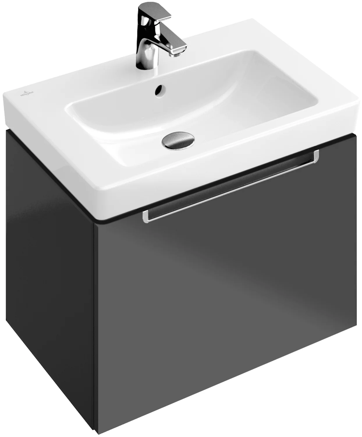 Villeroy & Boch Subway 2.0 Wandwaschbecken, 550x440x150mm, weiß Alpin, glänzend, mit Überlauf