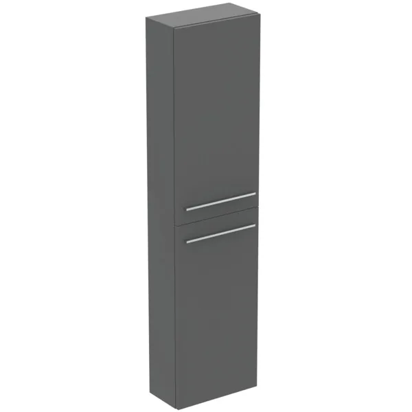 Ideal Standard Hochschrank i.life S 2 Türen 400x210x1600mm Quarzgrau matt Ideal Standard Hochschrank i.life S 2 Türen 400x210x1600mm Quarzgrau matt
