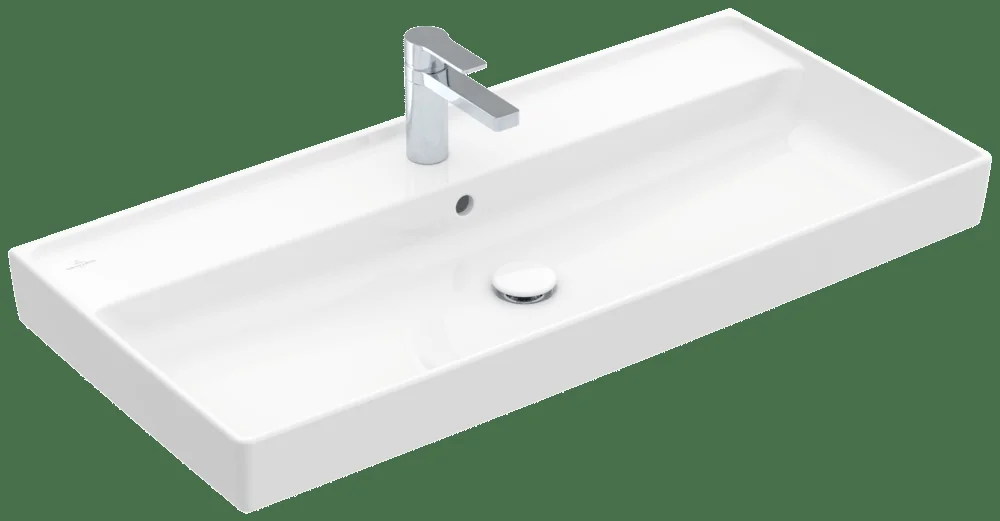 Villeroy & Boch Collaro Schrankwaschtisch 1000x470mm Rechteck TitanCeram Weiß Alpin