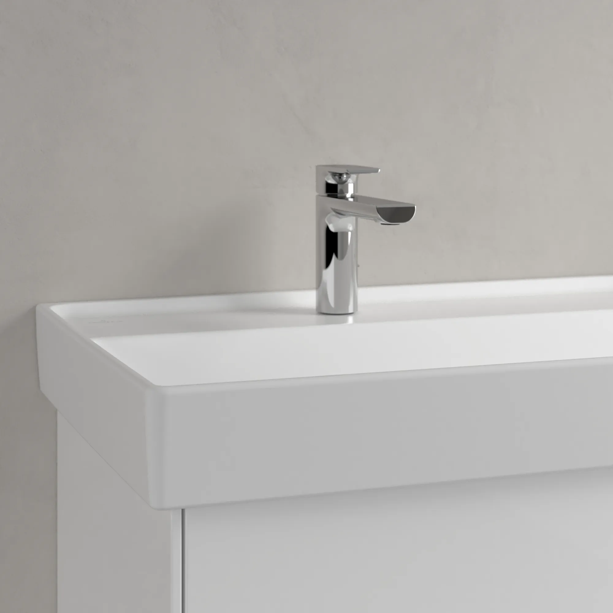 Villeroy & Boch Collaro Schrankwaschtisch, Stone White CeramicPlus, 1200x470x160 mm, mit Überlauf, TitanCeram, Metropolitan Stil Villeroy & Boch Collaro Schrankwaschtisch, Stone White CeramicPlus, 1200x470x160 mm, mit Überlauf, TitanCeram, Metropolitan Stil