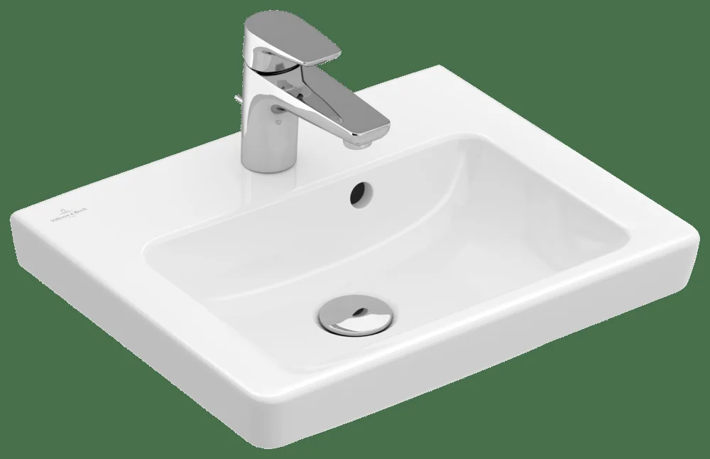 Villeroy & Boch Handwaschbecken Subway 2.0 731545, Rechteck, 450x370mm, 1HL., Weiß Alpin Villeroy & Boch Handwaschbecken Subway 2.0 731545, Rechteck, 450x370mm, 1HL., Weiß Alpin