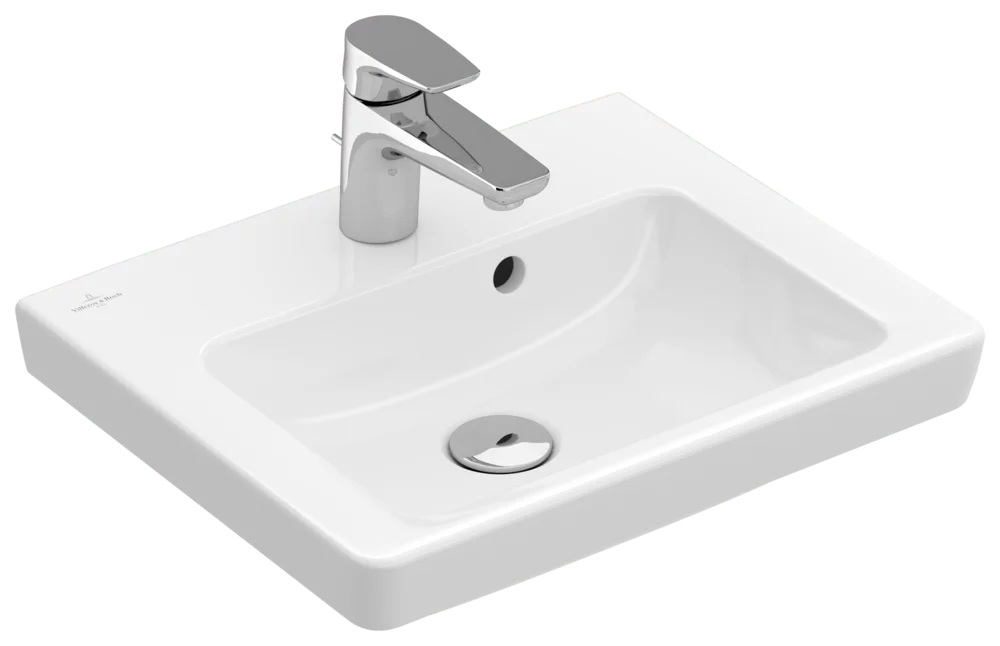 Villeroy & Boch Handwaschbecken Subway 2.0 731545, Rechteck, 450x370mm, 1HL., Weiß Alpin Villeroy & Boch Handwaschbecken Subway 2.0 731545, Rechteck, 450x370mm, 1HL., Weiß Alpin