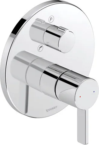 Duravit Einhand-Unterputz-Armatur „D-Neo“ in Chrom Duravit Einhand-Unterputz-Armatur „D-Neo“ in Chrom