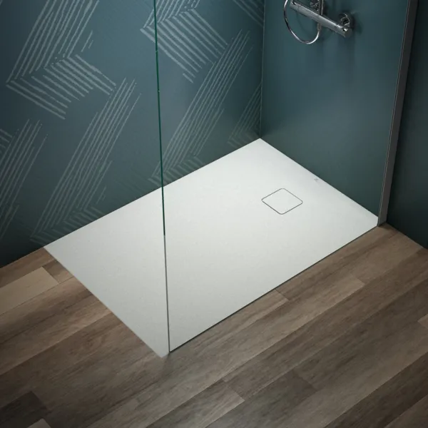 Ideal Standard Duschwanne „UltraFlatEvo“ 80 × 120 cm in Seidenweiß