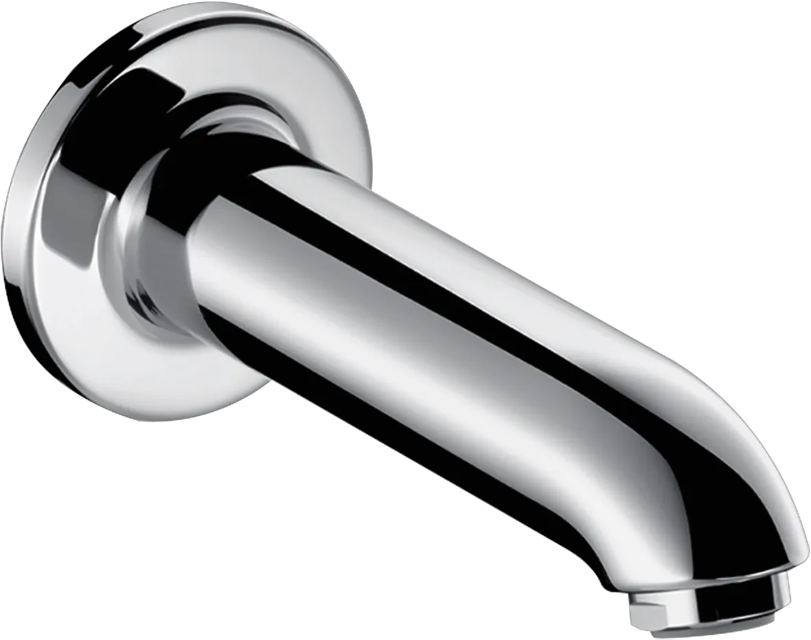 Hansgrohe Wanneneinlauf Chrom mit Rosette, DN20 Hansgrohe Wanneneinlauf Chrom mit Rosette, DN20
