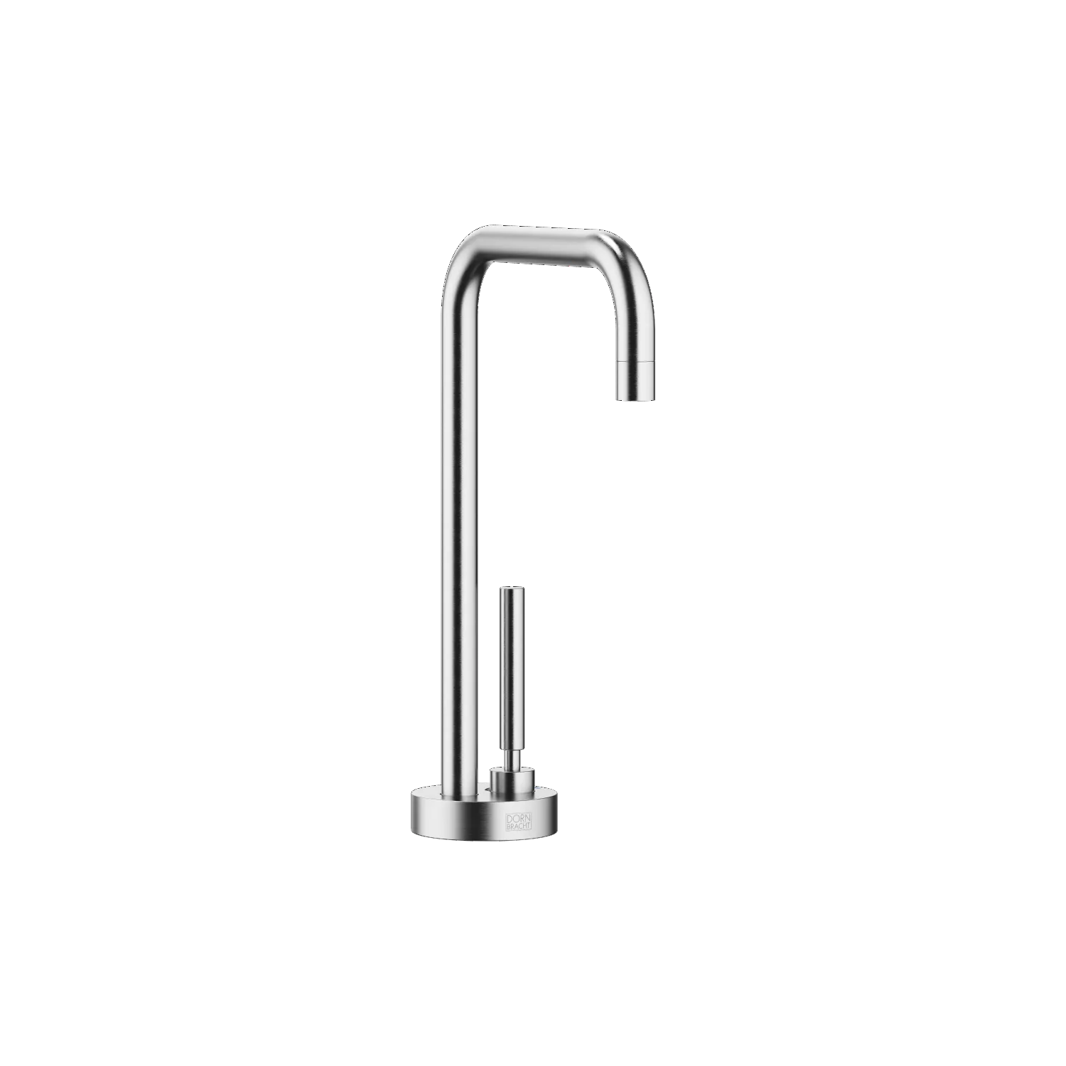Dornbracht META SQUARE Kaltwasser-Dispenser Chrom gebürstet (Edelstahl-Look), Ausladung 145 mm, Armaturenhöhe 250 mm, Bohrungsdurchmesser 35 mm Dornbracht META SQUARE Kaltwasser-Dispenser Chrom gebürstet (Edelstahl-Look), Ausladung 145 mm, Armaturenhöhe 250 mm, Bohrungsdurchmesser 35 mm