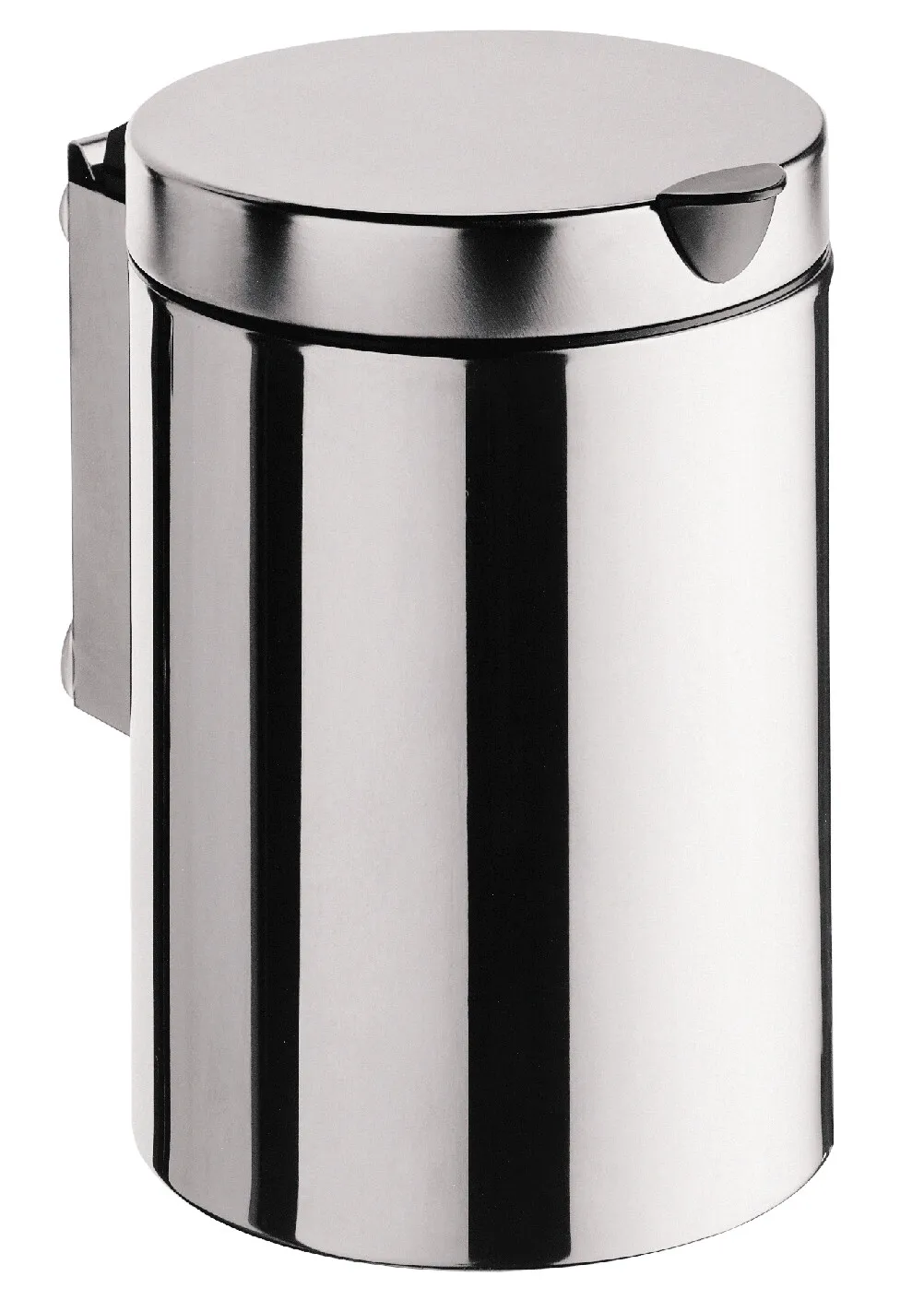 emco Abfalleimer mit Deckel „system 2“ ⌀ 16,9 cm, Befestigung verdeckt, Form rund in edelstahl emco Abfalleimer mit Deckel „system 2“ ⌀ 16,9 cm, Befestigung verdeckt, Form rund in edelstahl