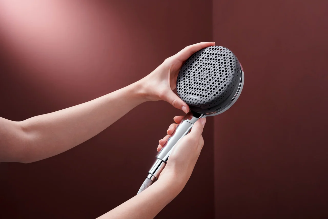 Hansgrohe Handbrause Raindance Alive Select S, Chrom, 125 mm Brausekopfgröße, 3 Strahlarten, QuickClean, Durchflussregler 12 l/min